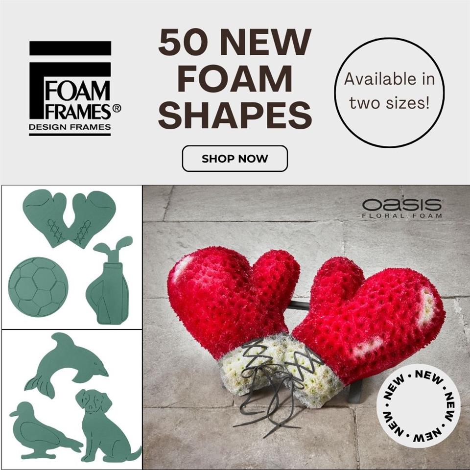 50 New Foam Shapes 50 New Foam Shapes
